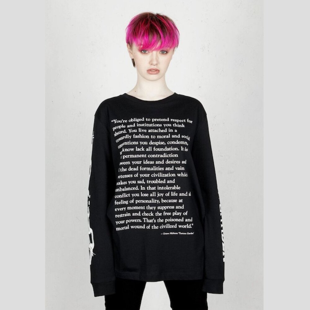 Disturbia Torture of Garden long sleeve tee